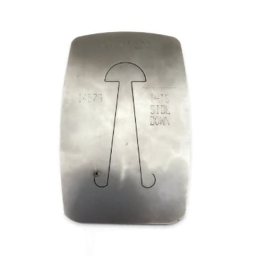 Show details for Pancake Die 1457A Small Hemisphere Picture of Pancake Die 1457A Small Hemisphere