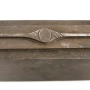 Picture of Impression Die Three Strikes Ring with Oval Setting