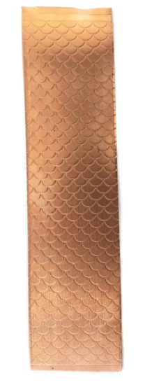 Picture of Fish Scale Copper Patterned Sheet