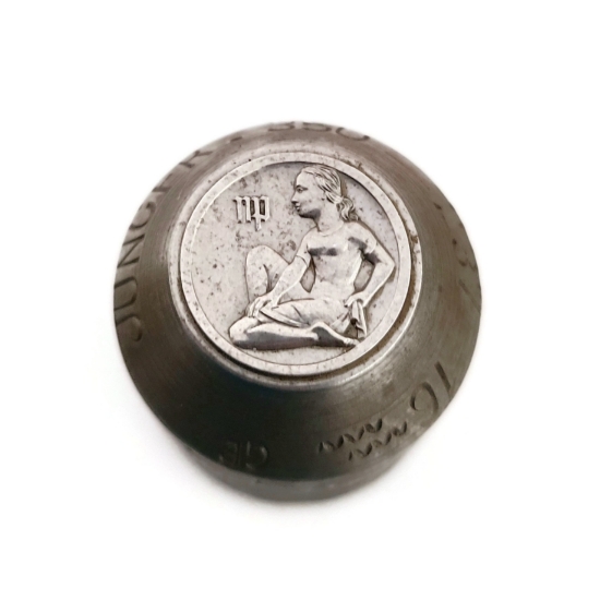 Picture of Impression Die Bas Relief Zodiac Coin-Virgo