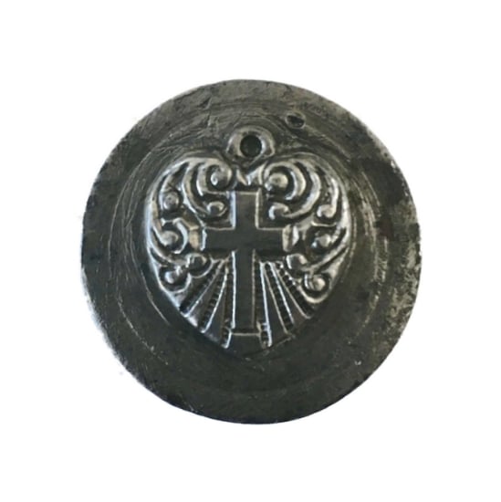 Picture of Impression Die Singing Clouds Cross Pendant