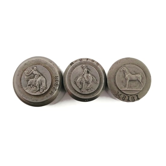 Picture of Impression Die Wild West Shot Plate Trio