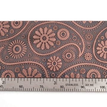 Show details for Pattern Plate RMP123 Paisley Pattern Picture of Pattern Plate RMP123 Paisley Pattern