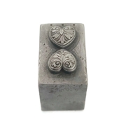 Picture of Impression Die Incised Heart Pair