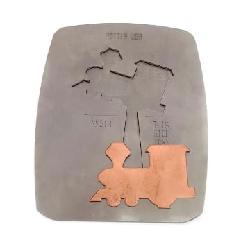 Show details for Pancake Die XM510 Toy Train Ornament Picture of Pancake Die XM510 Toy Train Ornament