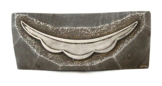 Picture of Impression Die Scalloped Curve