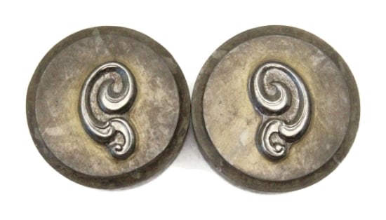 Picture of Impression Die Nouveau Flourish Pair