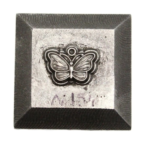 Picture of Impression Die Small Butterfly Charm