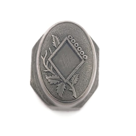 Picture of Impression Die Hidden Branch Cameo w/Rhomboid Center