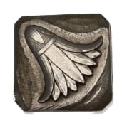Picture of Impression Die Art Deco Papyrus Flower Large