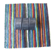 Picture of Beeswax Tool Wrap Stripes - Large