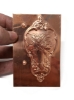 Picture of Copper Stamping Ornate Flying Angel Ornament