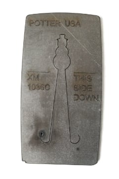 Show details for Pancake Die XM1036C Snowman With Hat Ornament Picture of Pancake Die XM1036C Snowman With Hat Ornament