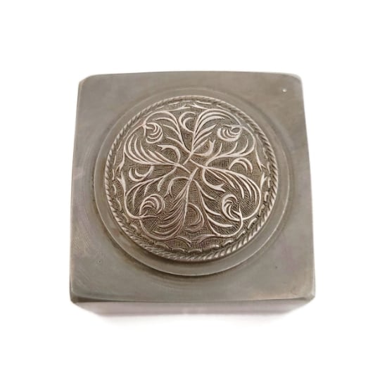 Picture of Impression Die Ornate Victorian Locket or Box Top