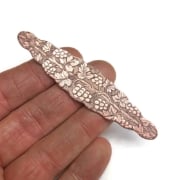 Picture of *REDESIGNED* Pancake Die B024D Wide Center Wave Barrette-Small
