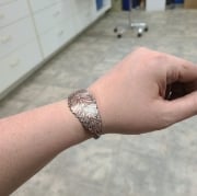 Picture of *REDESIGNED* Pancake Die B040A Scalloped Diamond Barrette-Small