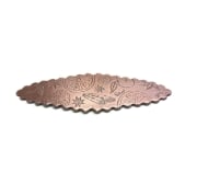 Picture of *REDESIGNED* Pancake Die B040C Scalloped Diamond Barrette-Large