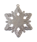 Picture of Vintage Steel Christmas Ornament 6 Pack