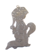 Picture of Vintage Steel Christmas Ornament 6 Pack