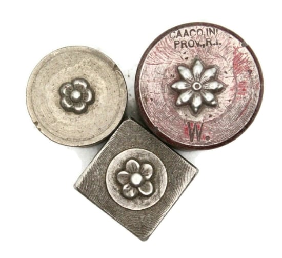 Picture of Impression Die Three Flowers Shot Plate