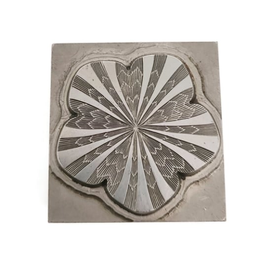 Picture of Impression Die Psychedelic Flower