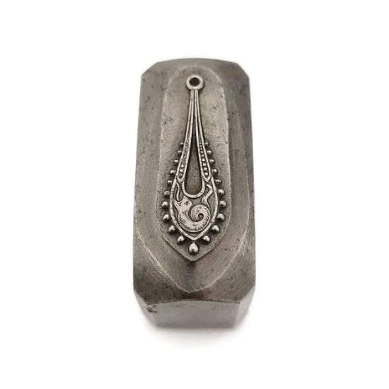 Picture of Impression Die French Snake Earring Drop