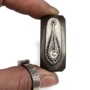 Picture of Impression Die French Snake Earring Drop