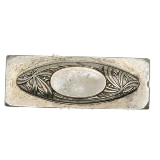 Picture of Impression Die Long Oval Boho Ring Top