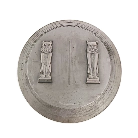 Picture of Impression Die Cats on Pedestals