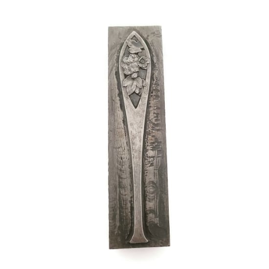 Picture of Impression Die Cotton Blossom Spoon Handle