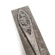 Picture of Impression Die Cotton Blossom Spoon Handle