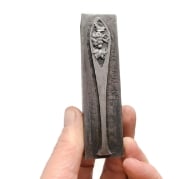 Picture of Impression Die Cotton Blossom Spoon Handle