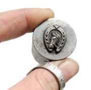 Picture of Impression Die Horse in Ornate Horseshoe