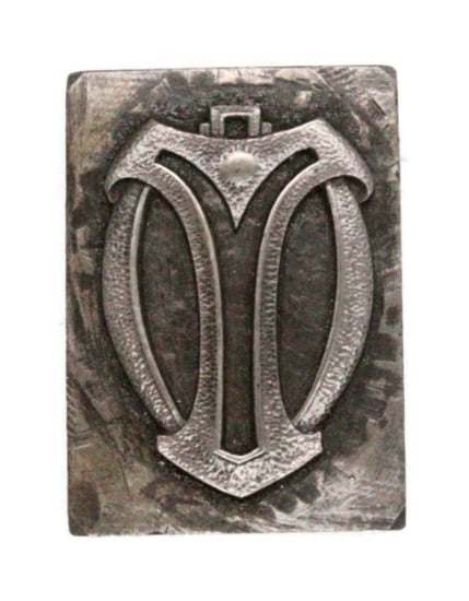 Picture of Impression Die Wrapped Shield Pendant