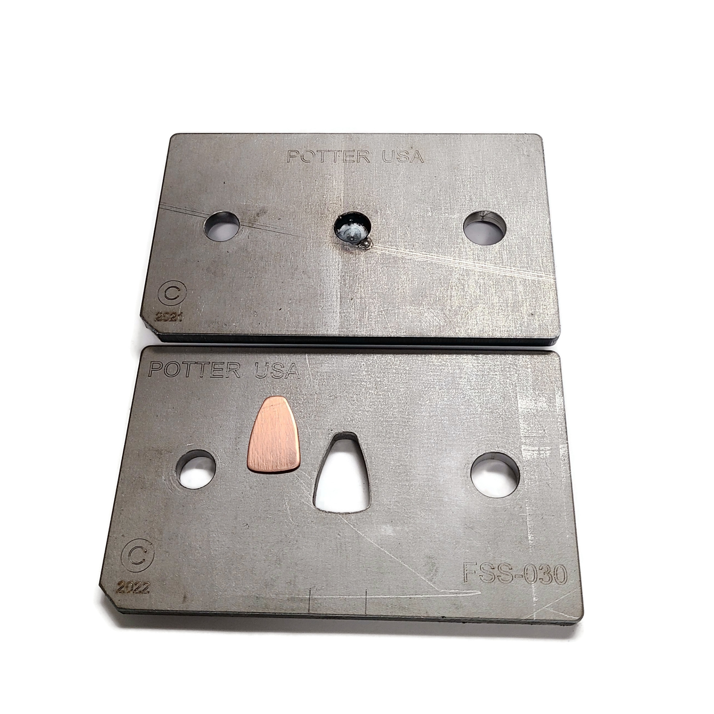 Potter USA Fine Tools. FSS (Fast Stamping System) Die Set 030 Shield