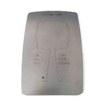 Show details for Pancake Die XM Nov 317D 3" Scalloped Square Picture of Pancake Die XM Nov 317D 3" Scalloped Square