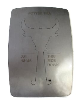 Show details for Pancake Die XM 1314A 3" Wide Longhorn Picture of Pancake Die XM 1314A 3" Wide Longhorn