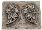 Picture of Impression Die Dogwood Flower Earrings