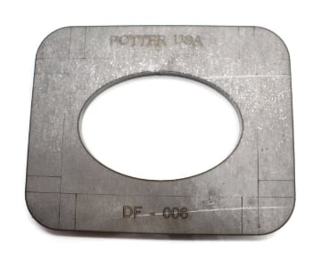 Show details for Dish Former Silhouette Die 3" x 2" Oval Picture of Dish Former Silhouette Die 3" x 2" Oval