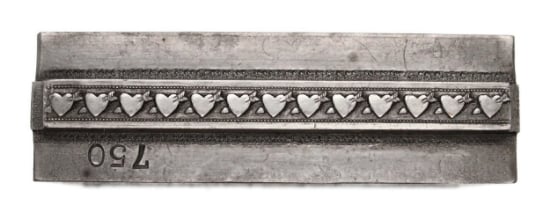 Picture of Impression Die Cupid's Heart Ring