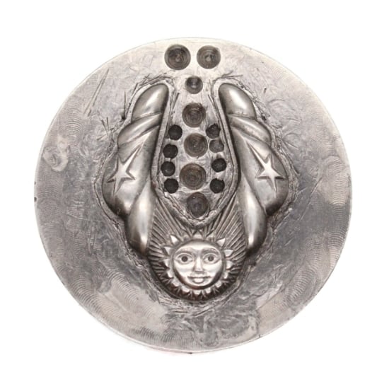 Picture of Impression Die Sun Earring