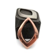 Picture of Impression Die Polished Marquise Pendant