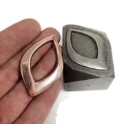 Picture of Impression Die Polished Marquise Pendant