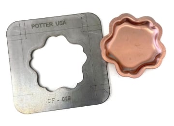 Show details for Dish Former Silhouette Die - 3in. Abstracted Sakura Blossom Picture of Dish Former Silhouette Die - 3in. Abstracted Sakura Blossom