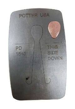 Picture of Pancake Die 1545 1" Prickly Pear Pad