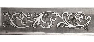 Show details for Ring Pattern Plate NMP003 Flourishing Band Left Picture of Ring Pattern Plate NMP003 Flourishing Band Left