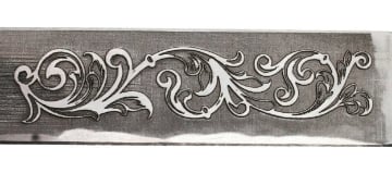 Show details for Ring Pattern Plate NMP004 Flourishing Band Right Picture of Ring Pattern Plate NMP004 Flourishing Band Right