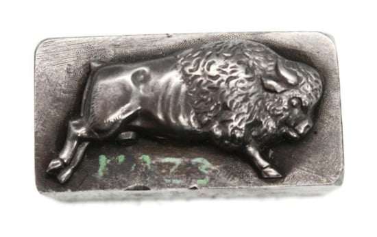 Picture of Impression Die Running Buffalo Right-Facing