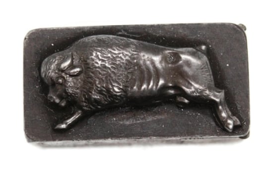 Picture of Impression Die Running Buffalo Left-Facing