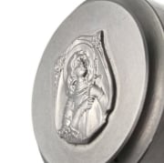 Picture of Impression Die Portrait of Saint Joan with Crocuses